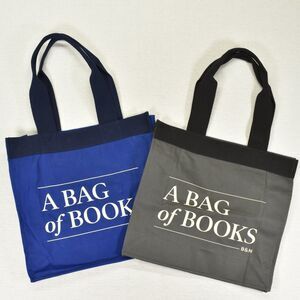 Lot 2 Barnes & Noble A Bag Of Books Tote Bag 100% Cotton Canvas Library